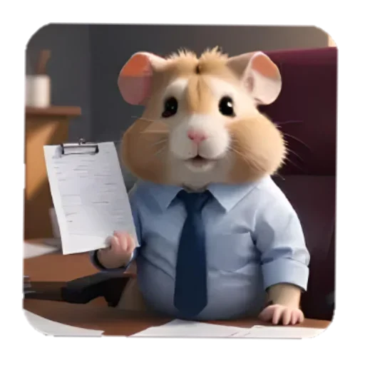 🧸 Стикер «Hamster cards» для Telegram