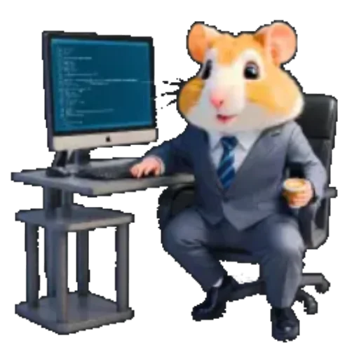 🧸 Стикер «Hamster cards» для Telegram