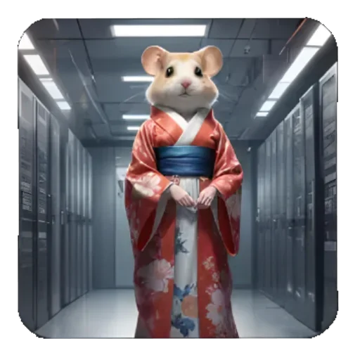 🧸 Стикер «Hamster cards» для Telegram