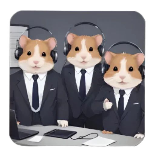 🐱 Стикер «Hamster cards» для Telegram