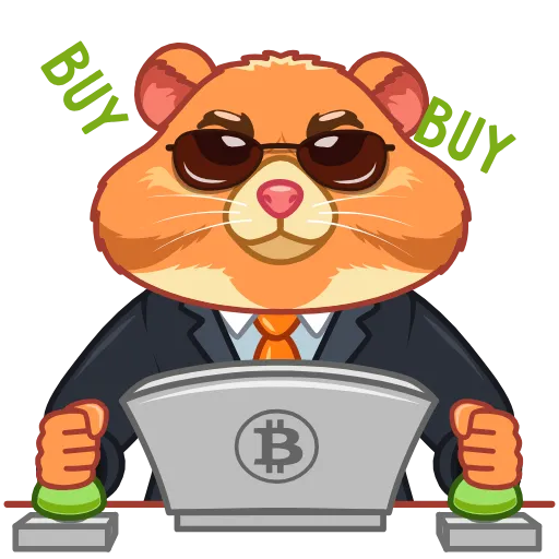 Стикерпак Hamster для Telegram