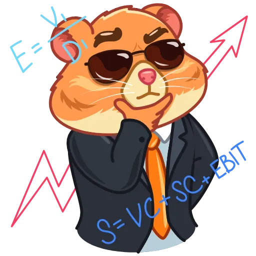 📈 Стикер «Hamster» для Telegram