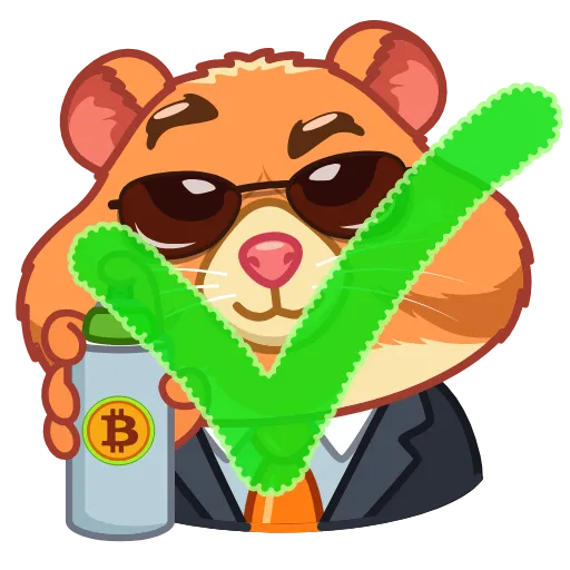 ✔️ Стикер «Hamster» для Telegram