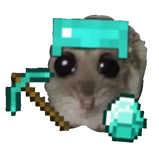 ⛏ Стикер «Hamster» для Telegram