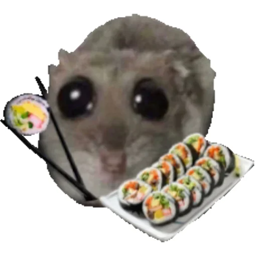 🍣 Стикер «Hamster» для Telegram