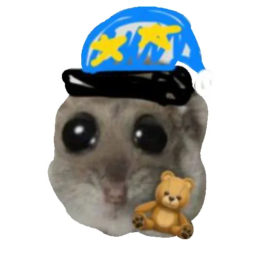 🛌 Стикер «Hamster» для Telegram