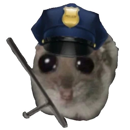 🚔 Стикер «Hamster» для Telegram