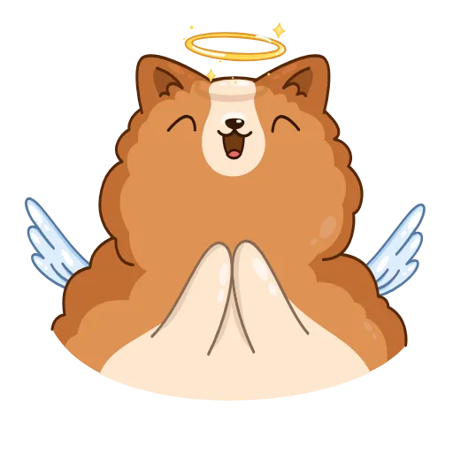 😇 Стикер «Hamster Bernard» для Telegram