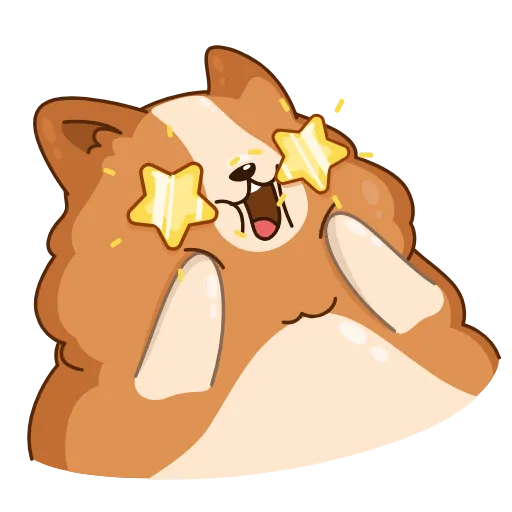 🤩 Стикер «Hamster Bernard» для Telegram