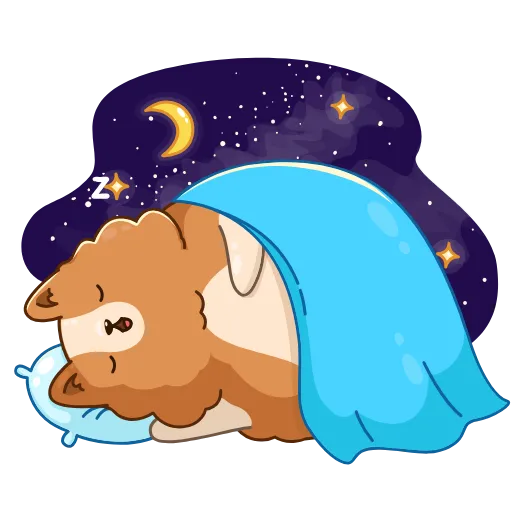 😴 Стикер «Hamster Bernard» для Telegram