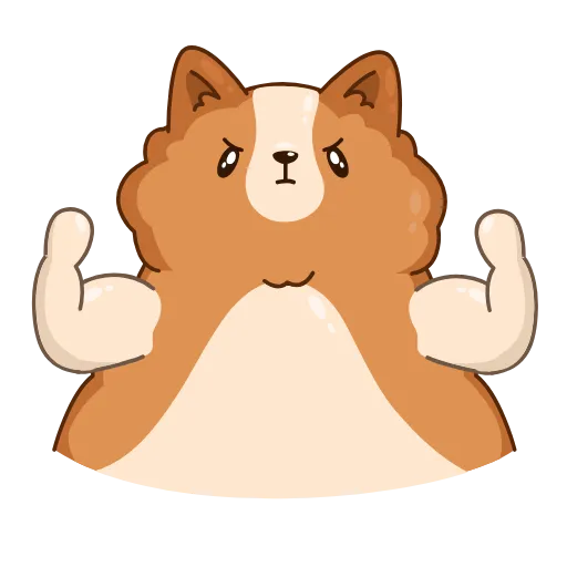 💪 Стикер «Hamster Bernard» для Telegram