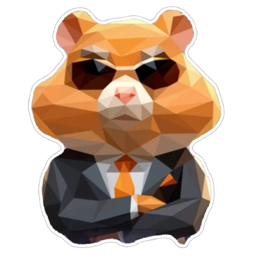 😎 Стикер «Hamster Kombat» для Telegram