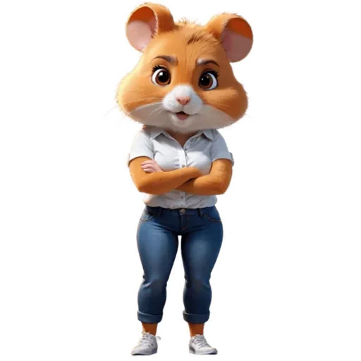 🐹 Стикер «Hamster Kombat» для Telegram