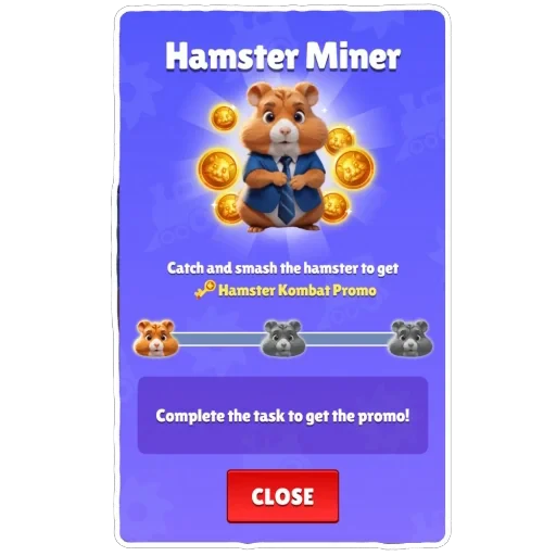 📄 Стикер «Hamster Kombat» для Telegram