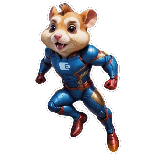 🦸 Стикер «Hamster Kombat» для Telegram