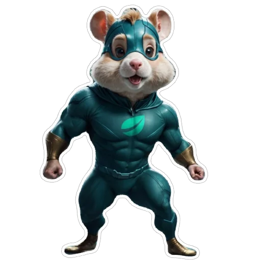 😱 Стикер «Hamster Kombat» для Telegram