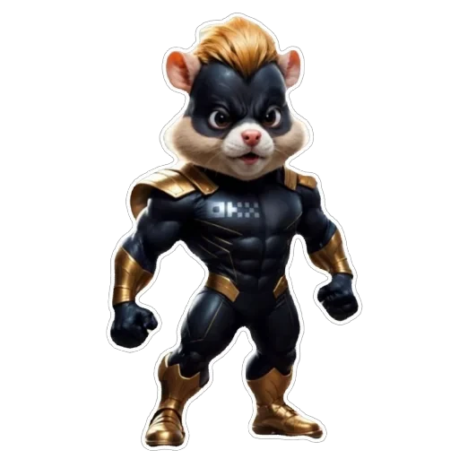 🦸‍♂️ Стикер «Hamster Kombat» для Telegram