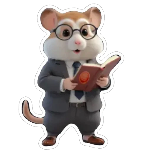 👔 Стикер «Hamster Kombat» для Telegram