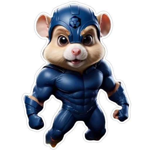 🦸 Стикер «Hamster Kombat» для Telegram