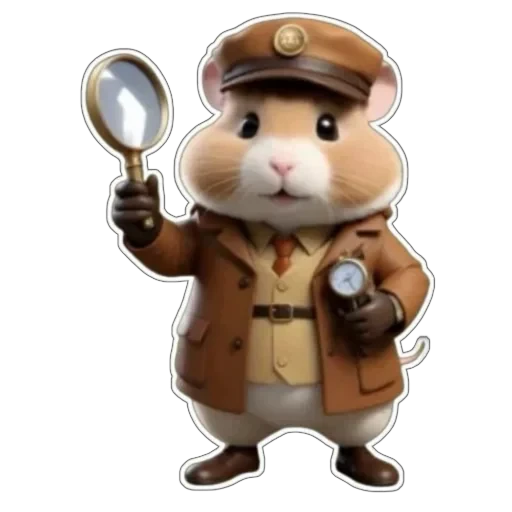 🐹 Стикер «Hamster Kombat» для Telegram