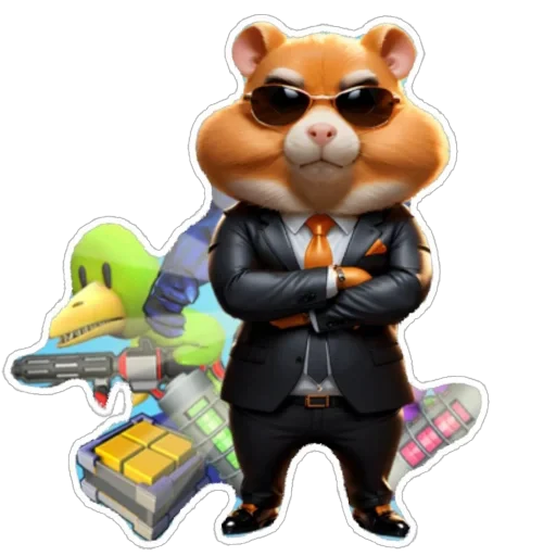 😎 Стикер «Hamster Kombat» для Telegram