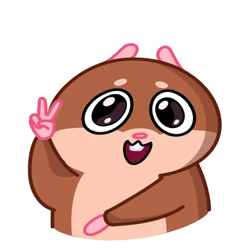 ⭐ Эмодзи «Хомяк» для Telegram