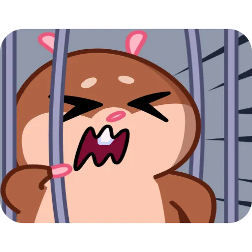 ⭐ Эмодзи «Хомяк» для Telegram