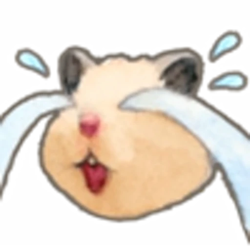 😭 Эмодзи «hamsterminiemoji» для Telegram