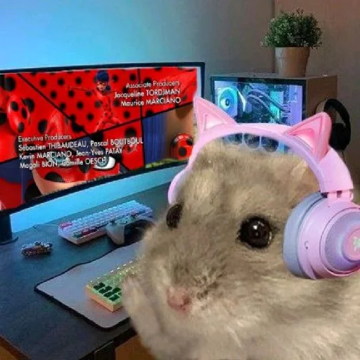 🐹 Стикер «Hamsters» для Telegram