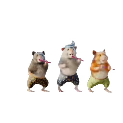 🕺 Стикер «Hamsters» для Telegram