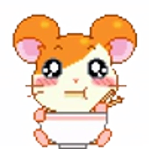 🥡 Эмодзи «Hamtaro Emoji» для Telegram