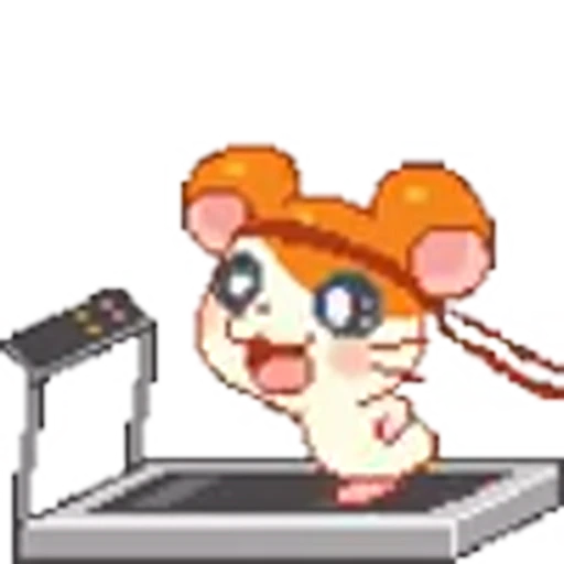 🏃‍♀️ Эмодзи «Hamtaro Emoji» для Telegram