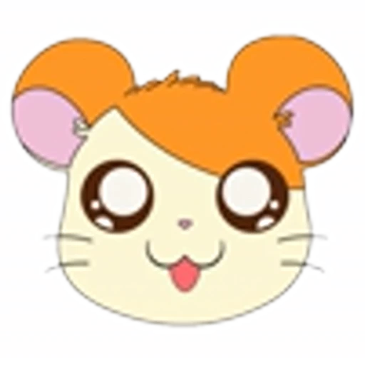 Стикерпак Hamtaro Emoji для Telegram