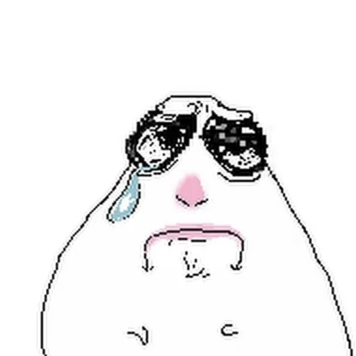😢 Стикер «хомэки» для Telegram