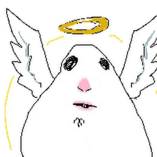 😇 Стикер «хомэки» для Telegram