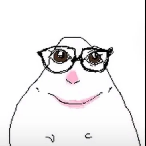 🤓 Стикер «хомэки» для Telegram
