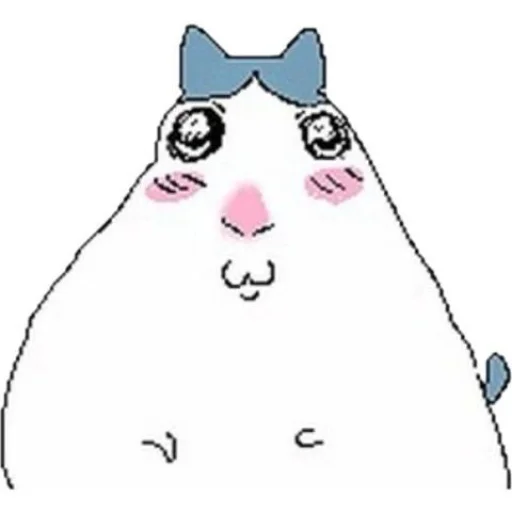 🎀 Стикер «хомэки» для Telegram