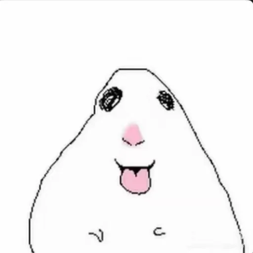 👅 Стикер «хомэки» для Telegram
