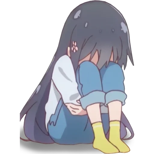 😣 Стикер «hana_shirosaki» для Telegram