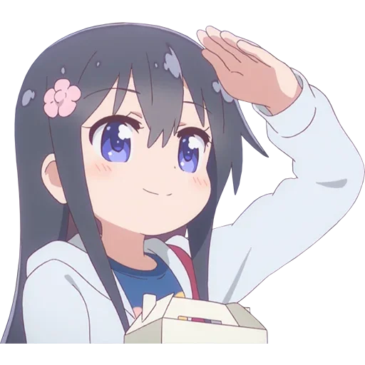 🙂 Стикер «hana_shirosaki» для Telegram