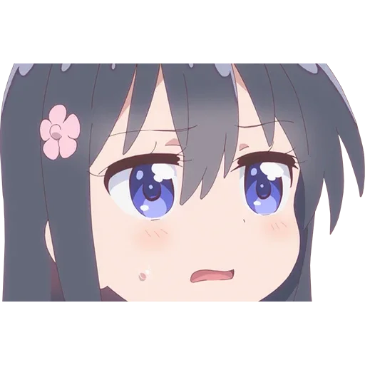 😧 Стикер «hana_shirosaki» для Telegram
