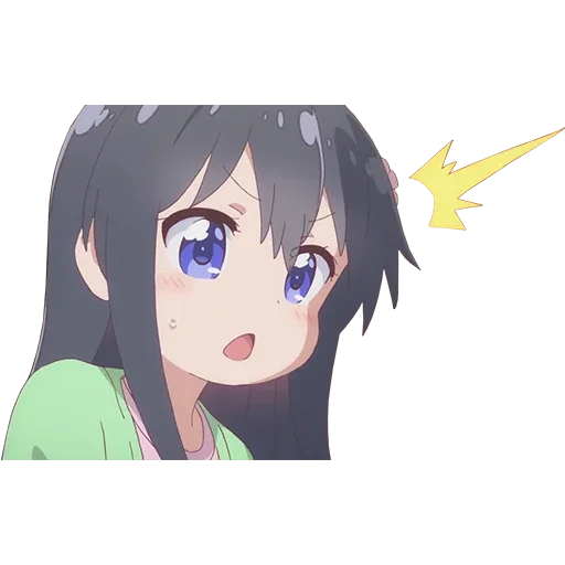 😲 Стикер «hana_shirosaki» для Telegram