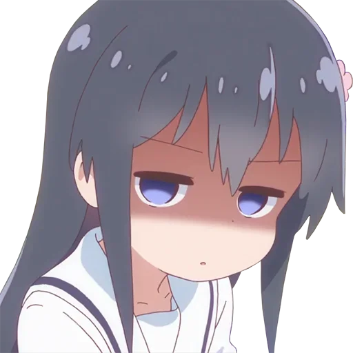 😑 Стикер «hana_shirosaki» для Telegram
