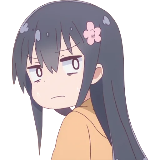 😑 Стикер «hana_shirosaki» для Telegram