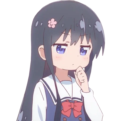 🤔 Стикер «hana_shirosaki» для Telegram