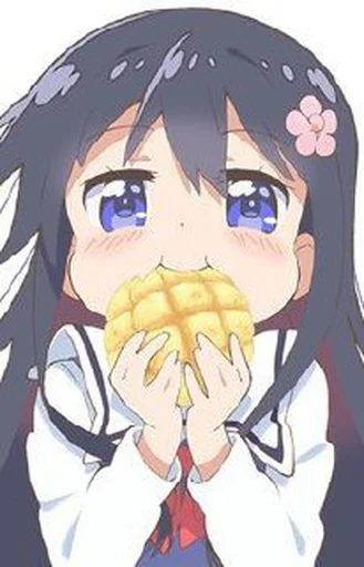 ❄️ Стикер «𝓗𝓪𝓷𝓪 𝓢𝓱𝓲𝓻𝓸𝓼𝓪𝓴𝓲 ❄» для Telegram