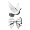 Стикер 37 𝐰𝐡𝐢𝐭𝐞 𝐫𝐢𝐛𝐛𝐨𝐧𝐬 𐙚