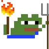 Стикер 10 🤼‍♀️ Pixel pepe