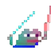Стикер 4 🤼‍♀️ Pixel pepe