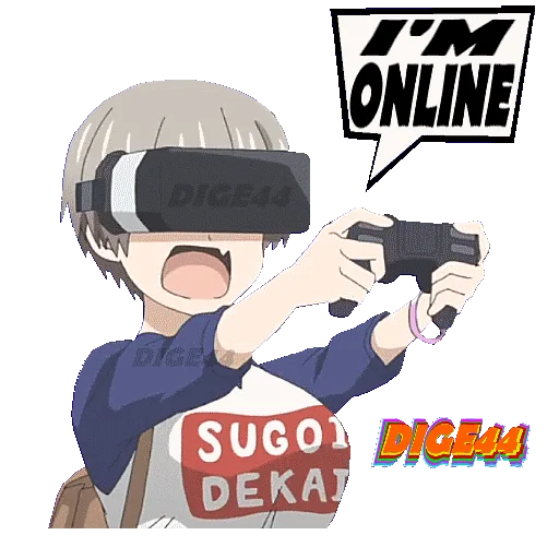 👾 Стикер «HANA UZAKI CHAN WTHO» для Telegram